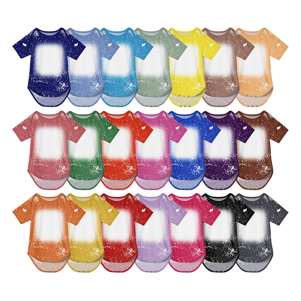 Polyester Onesies Wholesale Sublimation Plain Onesies Bulk Blank