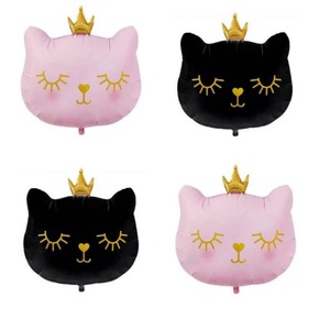 Ballon en aluminium chat <span class=keywords><strong>princesse</strong></span> mignon en promotion, décoration de fête à l'hélium pour <span class=keywords><strong>anniversaire</strong></span> de filles et baby shower - Product Image 1