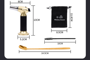 Design Hotel Mini-Bar Whiskey Smoker Kit Premium Guest Experience Upgrade | Custom Branded Amenity Set - Product Image 6