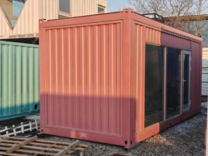 Maisonnette conteneur économique avec chambre à coucher, prête à la vente, 10 pieds, mobile, portable, simple, pour usage commercial, fabriquée en Chine, construction à faible coût - Product Image 3