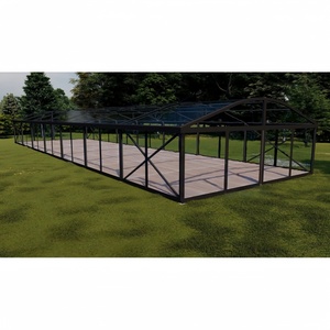 Tente arquée au design exclusif avec les dimensions 10x45 m Tente en verre <span class=keywords><strong>Location</strong></span> de mariage - Product Image 2