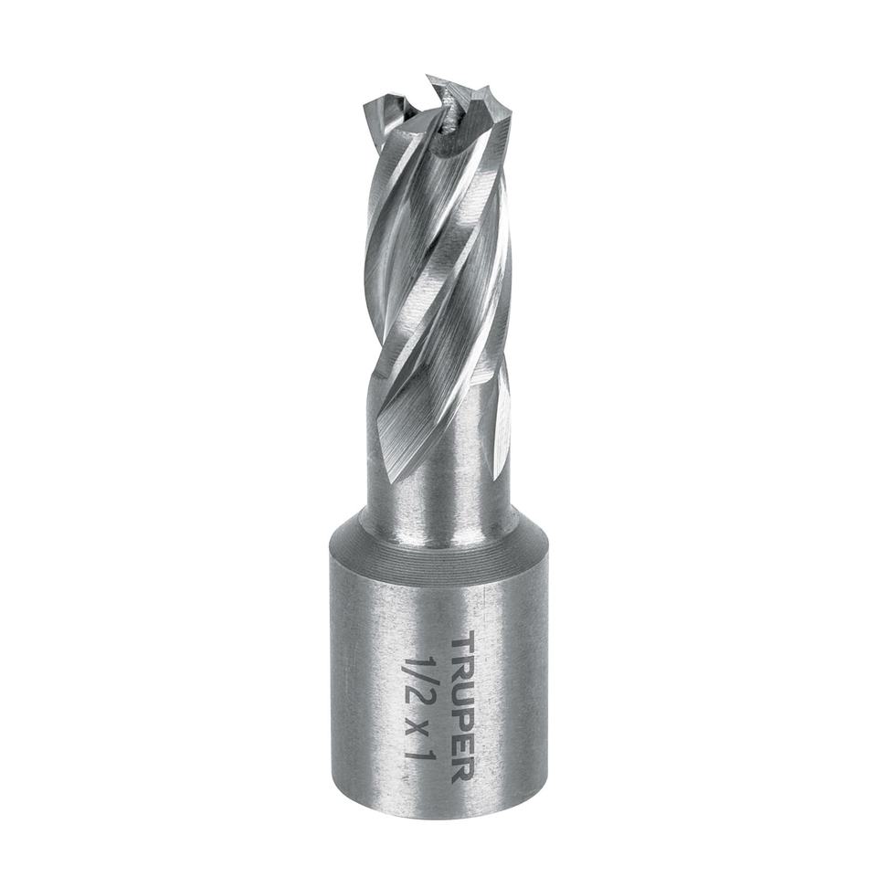 Truper CTAMA-1/2 Annular Cutter 1/2' X 1' Magnetic Base Drill Cutters