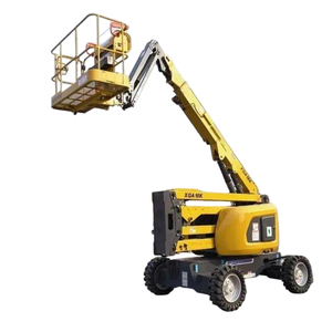 Plataforma Elevadora Hidráulica Articulada XGA16K de 16 m de Altura de Trabajo, Plataforma de Trabajo Aérea para Terrenos Accidentados, Elevador de Personal para Exteriores XGA16K - Product Image 1