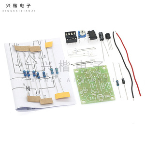 Lm358 Breathing <b>Light</b> Kit 4 Led <b>Flash</b> Diy Electronic Assembly Kit For Hobbyists - Product Image 1