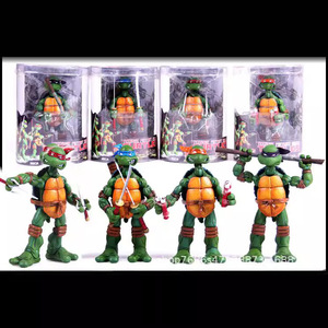 <span class=keywords><strong>Neca</strong></span> Bộ 4 trong 1 mô hình hành động rùa <span class=keywords><strong>Ninja</strong></span> đột biến Tuổi Teen 7 inch mô hình quà tặng đồ chơi búp bê đông lạnh bằng PVC - Product Image 2