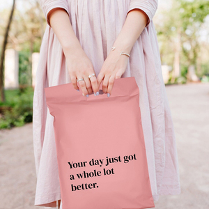 ถุงโพลีเมลเลอร์แบบย่อยสลายได้100% ย่อยสลายได้ถุงใส่เสื้อผ้าพลาสติกย่อยสลายได้โลโก้ตามต้องการ - Product Image 3