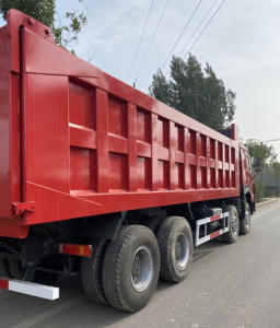 Sinotruk Howo 8*4中古ダンプトラック40 60トンディーゼルエンジンダンパー中古貨物トラックEuro2ユーロ3 - Product Image 5