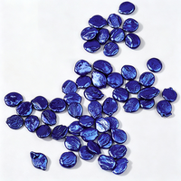 Perles d'eau douce en vrac, forme pièce de monnaie, baroques, irrégulières, plates, 6 couleurs, 8-11 mm, pour la fabrication de bijoux faits main et fournitures de bricolage