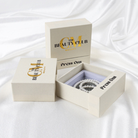 Boîte à bijoux en papier recyclable faite à la main avec logo personnalisé écologique pour collier, bagues - Bijoux de qualité