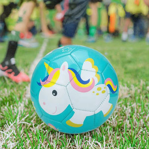 ลูกฟุตบอลมืออาชีพรุ่น khason ทำจากยาง & หนัง6589ทนทานสำหรับเด็กการฝึกในร่ม/กลางแจ้ง - Product Image 3