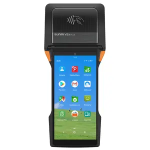 Points de vente, 2022 SUNMI-imprimante caisse V2s Plus, Android 11, 8 cœurs, écran tactile pour points de vente, Terminal mobile, NFC
