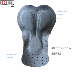 Cuissardes de cyclisme confortables pour femmes, idéales pour les longues séances de vélo, avec bretelles personnalisées et coussinets en mousse respirante - Product Image 2