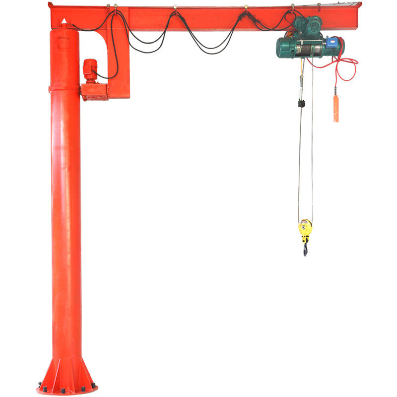 Luffing wall mounted jimmy second hand jib tower crane for video camera 500kg 1 ton price for sale