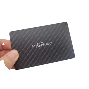 Carte de visite professionnelle NFC CR80 de haute qualité, impression personnalisée, noire, vierge, <span class=keywords><strong>PVC</strong></span>, 213 impressions de <span class=keywords><strong>code</strong></span> QR modifiables - Product Image 5