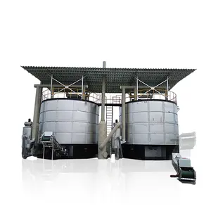 MAYJOY chicken manure farms compost turning machine organic fertilizer equipment fermentation tank