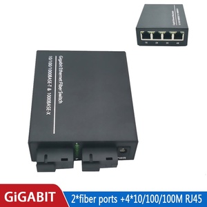 Switch Ethernet Gigabit in Fibra Ottica con 2 Porte Fibra e 4 Porte GE, Prestazioni Stabili, Schermatura Metallica per Applicazioni FTTX - Product Image 5