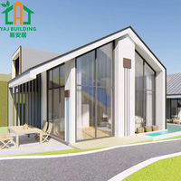 Structure de construction en acier léger à bas prix pour hôtels, cabanes de vacances, villas et maisons