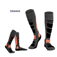 Chaussettes de compression pour la course à pied et la randonnée en gros, automne et hiver, chaussettes épaisses personnalisées en laine mérinos, sport pour hommes, 5 paires