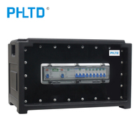 PHLTD éclairage de scène équipement sonore éclairage de scène boîte de distribution d'énergie éclairage de scène alimentation prise boîte de sortie distro