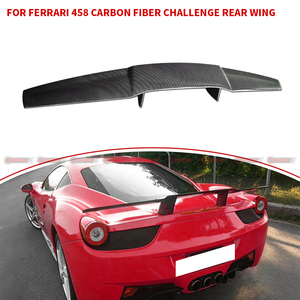 Pièces automobiles en fibre de carbone OEM de qualité supérieure, aileron arrière de course pour Ferrari 458 - Product Image 1
