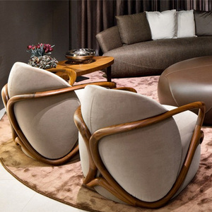 Fauteuil individuel de luxe de haute qualité, populaire, pour salon, salle à manger, chambre ou hôtel - Vente en gros - Product Image 2