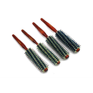 <b>Round</b> <b>Brush</b> Boar Bristle Large Hair Styling <b>Brush</b> For Home Use - Product Image 1
