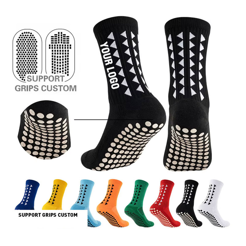 Long Football Socks with Anti Slip