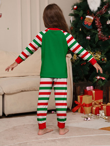 Pigiami Natalizi per Famiglia, Set Coordinati con Stampe, Abbigliamento da Notte per Mamma, Figlia, Papà, Figlio, Bambino, Vestiti Abbinati per Natale - Product Image 5