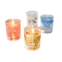 Getrocknete Blumen Aromatherapie Sojawachs-Kerze Handgemacht Rauchfrei Innenbereich Langanhaltende Duftkerze Valentinstag Diwali