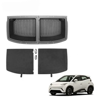 Boîte de rangement pour coffre arrière de voiture TPE pour BYD Seagull 2023 2024, facile à installer