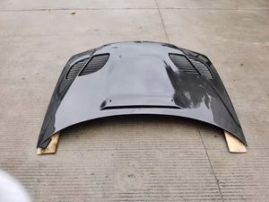 <b>For</b> BMW E46 4door Post GTR Engine Hood with Perforations CF Material <b>for</b> BMW E46 4door Post GTR Engine Hood with Perforations - Product Image 3
