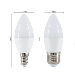 Nhà Máy Giá độ sáng cao 12 Wát năng lượng mặt trời-Powered <span class=keywords><strong>LED</strong></span> Candle Bulb điện áp rộng E27 cơ thể nhôm SMD Chip kho chiếu sáng - Product Image 2