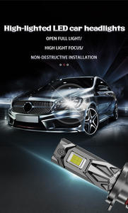 H7 H4 Car LED Faros delanteros 3570 Chip Bombillas 200W H7 Led Faro con Canbus - Product Image 5