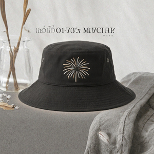 Wholesales Denim Pure Cotton Wide Brim <b>Bucket</b> <b>Hats</b> Embroidery Logo <b>Reversible</b> High Quality Fisherman Unisex Camouflage Cartoon - Product Image 2