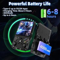 R36 Max Retro Mini Tragbare Handheld-Spielkonsole für Jungen – Spielgeschenk, 64 GB/128 GB R36s Max