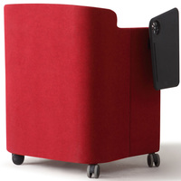 Bureau de Direction Moderne et Fauteuil à Accoudoirs Dorés pour Réception Bancaire – Ensemble 3-en-1 Haut de Gamme Table, Chaise et Mobilier