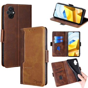 Étui portefeuille antichoc pour Poco F8 F7 Plus Ultra X7 X6 Pro <span class=keywords><strong>M8</strong></span> M7 Pro, étui en cuir personnalisé en gros avec fermeture magnétique - Product Image 1