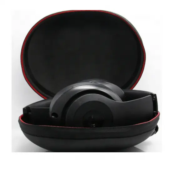 Fabrika fiyat sert seyahat çantası kulaklık çanta B eats Solo 2/Solo 3/Studio 2/Studio 3 kablosuz On-kulaklıklar.