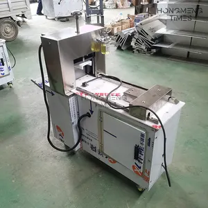 Automatic Frozen Meat Slicing Machine Meat Slicer For Bacon Beef Mutton Cutting High-Speed Food Processing Equipment