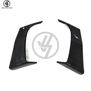 Rejillas de Ventilación Laterales de Fibra de Carbono Seca con Acabado Brillante y Tejido Twill, Fácil Instalación para G Wagon W465 G63 G500 2025 - Product Image 2