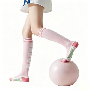 <span class=keywords><strong>Bas</strong></span> <span class=keywords><strong>de</strong></span> compression musculaire sportifs pour femmes, coton, fitness professionnel, course à pied, saut à la corde, antibactérien, pression - Product Image 2
