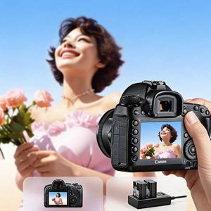 Batería Recargable de Iones de Litio para Cámara UGREEN LP-E6NH de 2320 mAh con Carga Tipo C - Product Image 3