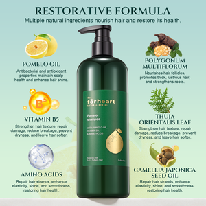 Shampooing bio <span class=keywords><strong>sans</strong></span> <span class=keywords><strong>sulfate</strong></span> FORHEART OEM ODM Private Label LOGO 500ml, stimulant la pousse des cheveux, réparateur, à la <span class=keywords><strong>pomelo</strong></span>, <span class=keywords><strong>sans</strong></span> ammoniaque - Product Image 3