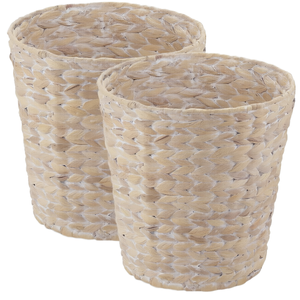 Portable Handmade Eco-Friendly Circular <b>Bamboo</b> Woven Storage <b>Basket</b> with Plastic Liner for Sundries Gift - Product Image 1