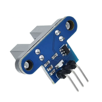 Módulo Sensor de Velocidad Infrarrojo IR con Optoacoplador para Medición de Distancia y Detección, para Arduino, Coches Inteligentes y Robots, Producto de Circuitos Integrados