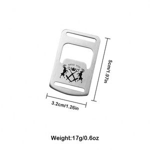 Décapsuleur personnalisé avec logo, en acier inoxydable, vente en gros, décapsuleur de ceinture pour bar, restaurant, marketing de marque, cadeaux promotionnels - Product Image 4