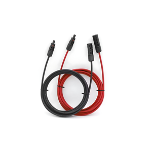 Bridge Solar Photovoltaic Extension Line Connector <b>Drones</b> <b>Accessories</b> Modules Customizable Size Cu/PVC Material Black+Red Color - Product Image 6