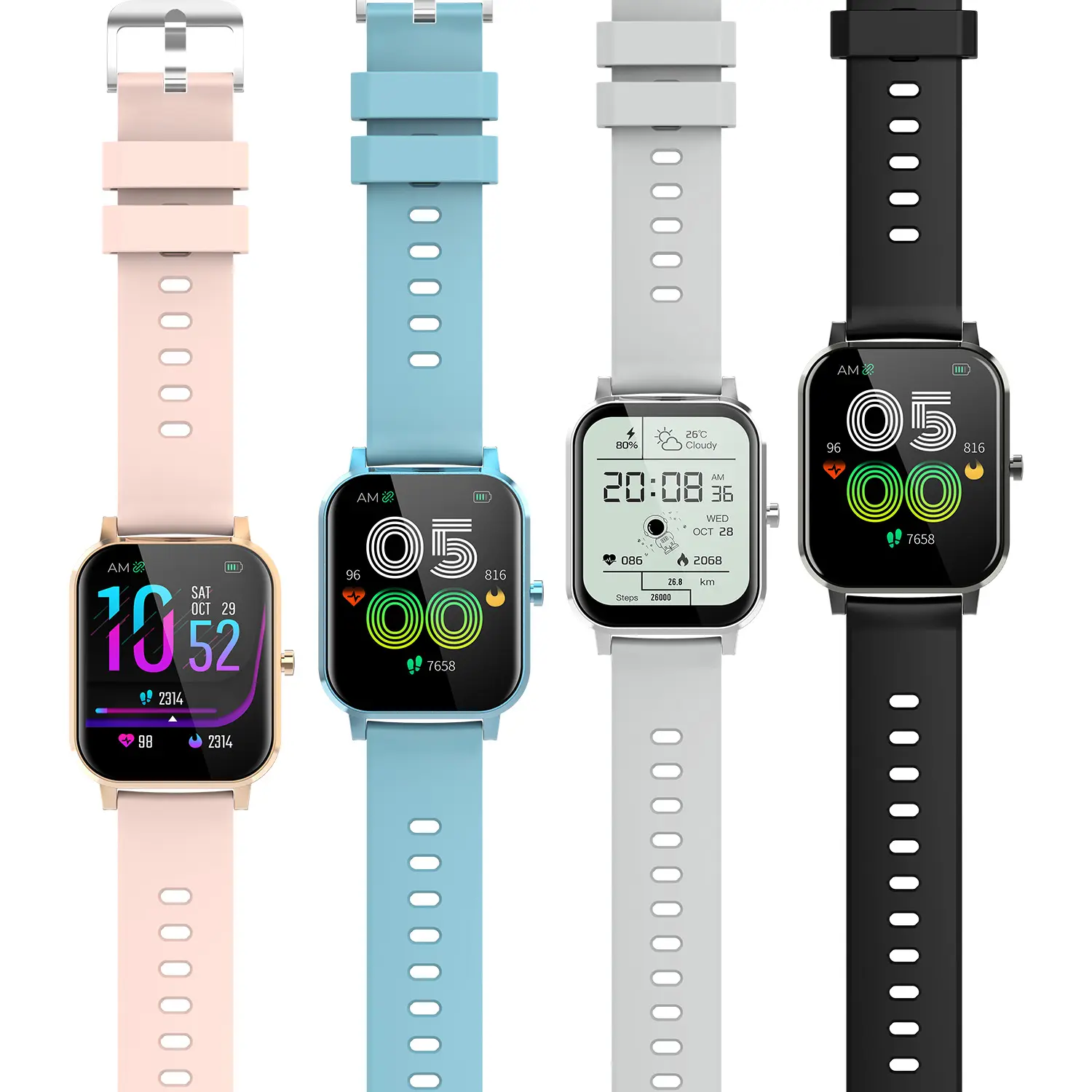Smart Watch IP68 Smart Clock Support SIM Camera Men Women Sport Wristwatch for Samsung Huawei Xiaomi Android Phone