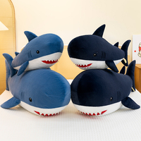Vente en gros OEM ODM – Nouveaux jouets en peluche requin créatifs, oreillers en peluche super doux et mignons, jouets en peluche requin géants avec logo personnalisé