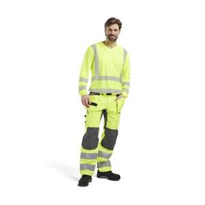 BLAKLADER-T-shirt à manches longues UV haute visibilité 338510133300XXXL Jaune-EAN 7330509523988 HI-VIS WORKWEAR - Product Image 3